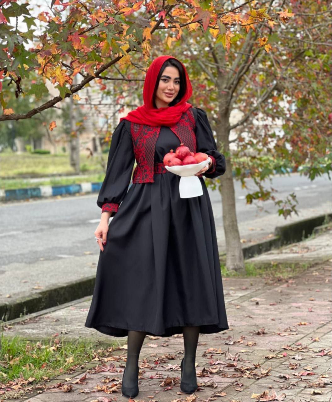پیراهن و ژیله یلدایی هانیه