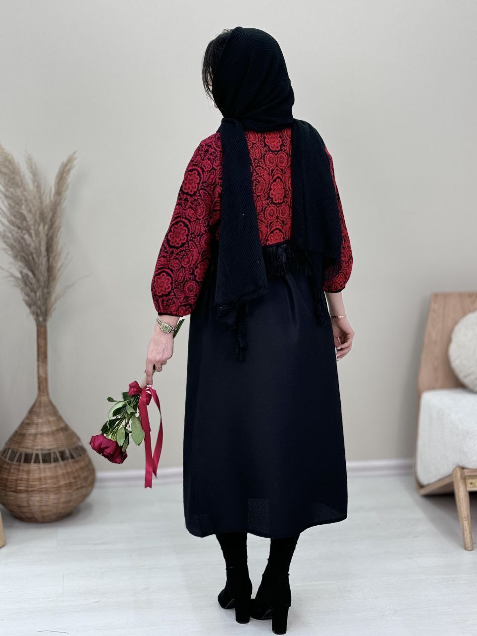 کت سارافن و کمربند نارگل
