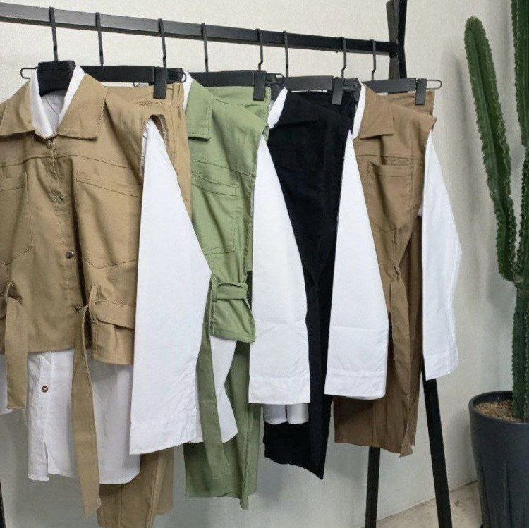 🎨رنگبندی از سمت چپ 👇 نسکافه ای روشن _بنتون_مشکی_نسکافه ای تیره