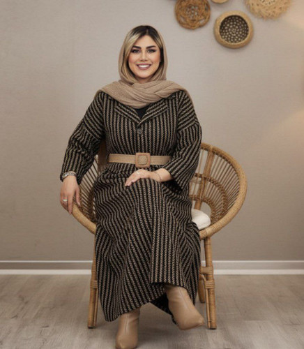 کفتان بلند پشمی پیرودوبل شهره