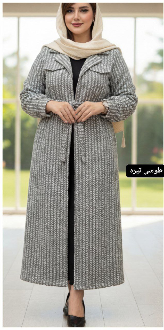 مانتو بلند پشمی پیرودوبل آلکساندر