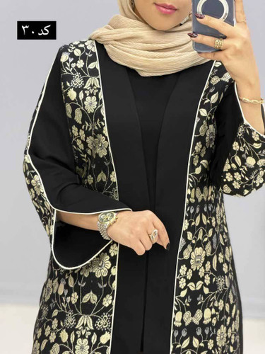 مانتو مزونی طرح گل درشت