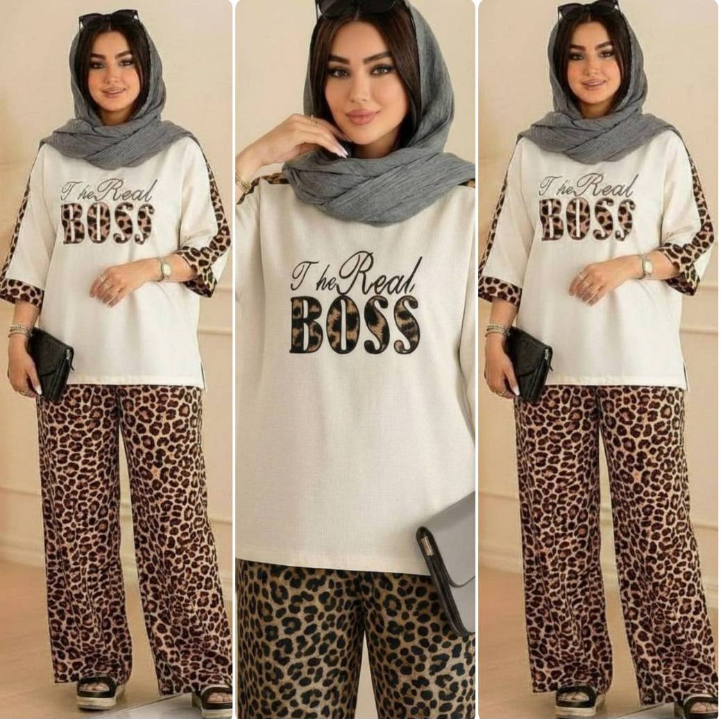 ست تیشرت و شلوار بیرون پوش Boos
