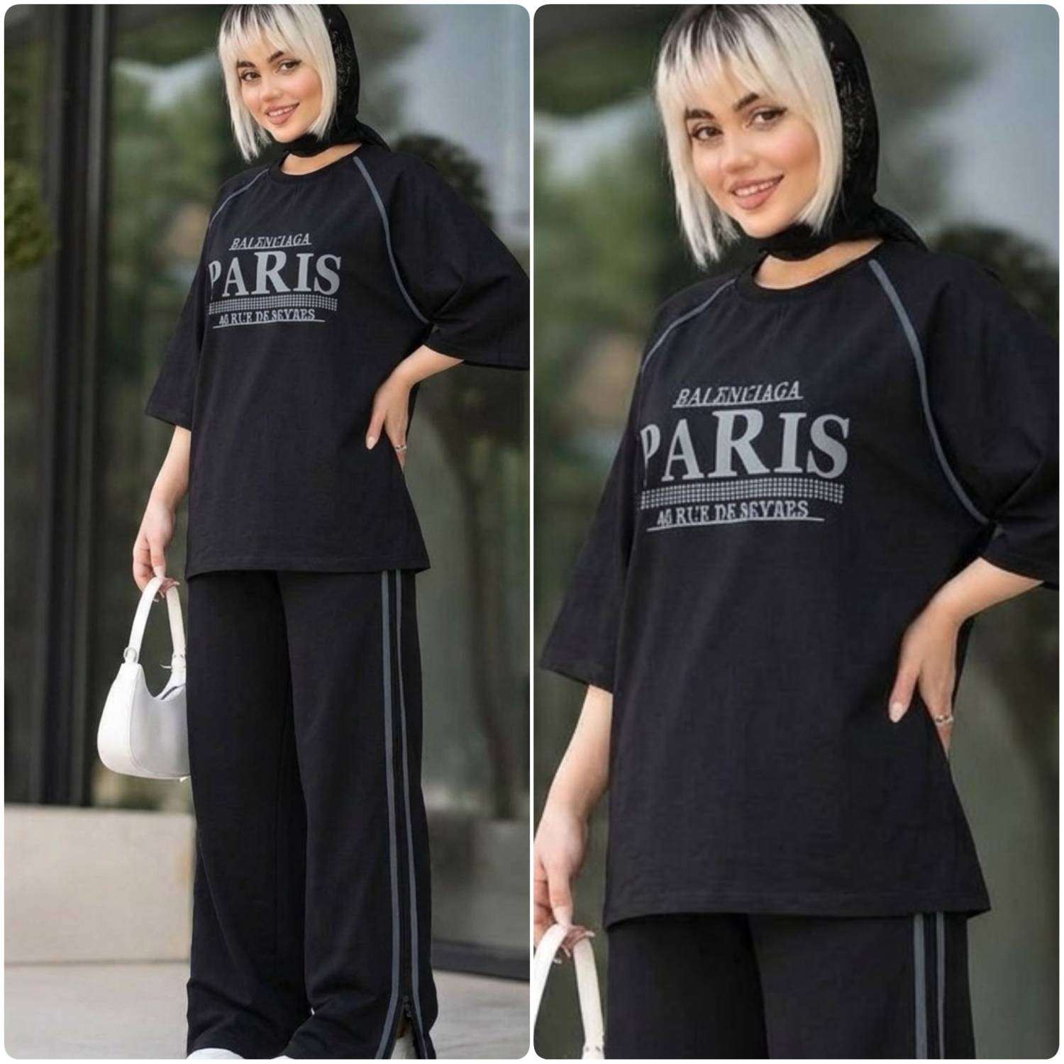 ست تیشرت و شلوار paris