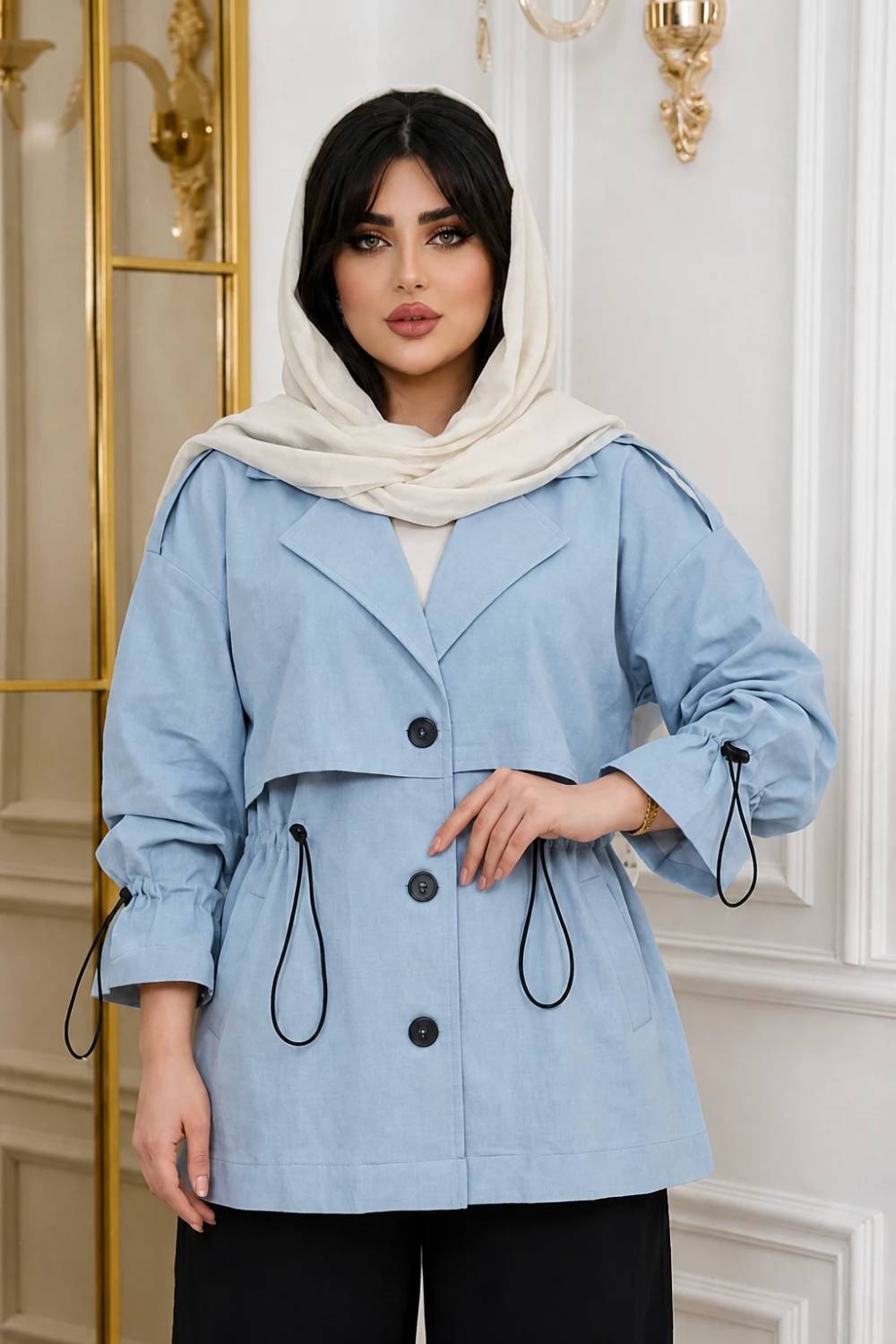 مانتو مازراتی سه دکمه