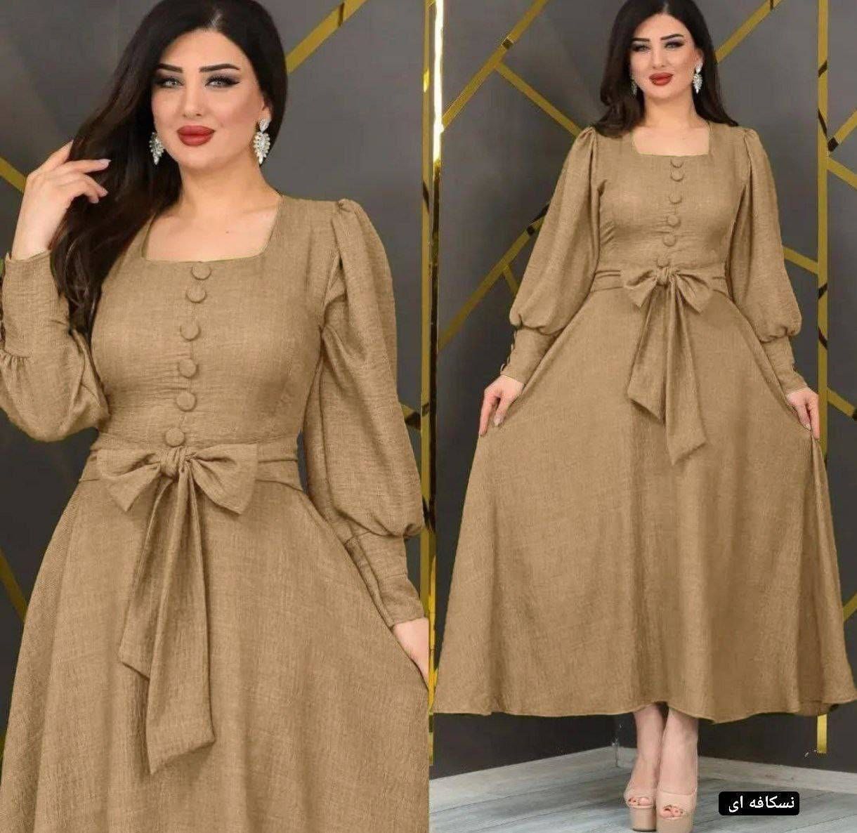 پیراهن بلند غنچه