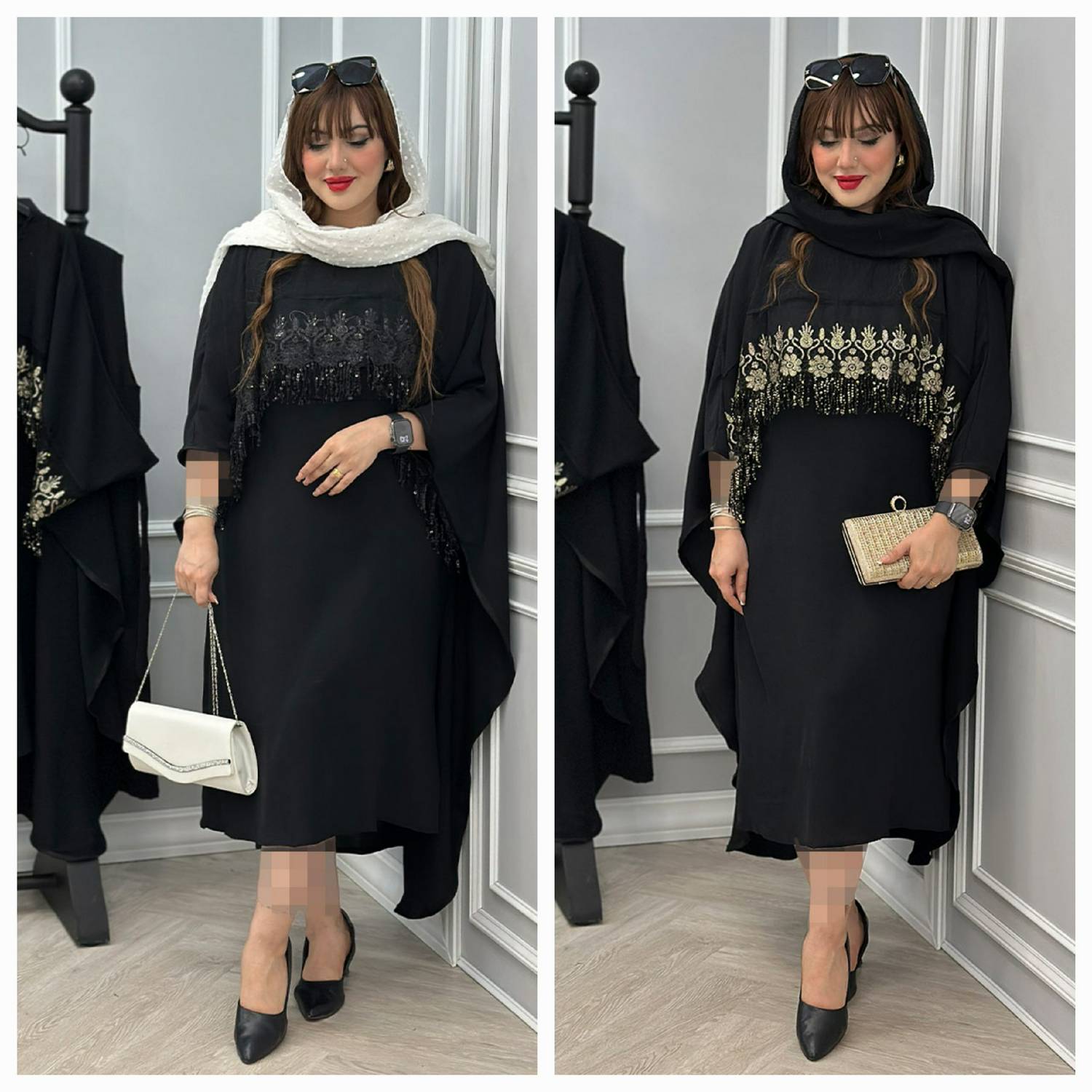 ست پیراهن رویه دار فاخر