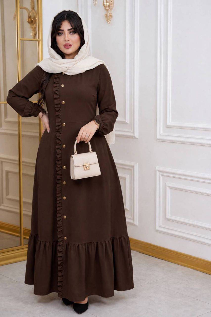 پیراهن بلند چین دار افسانه