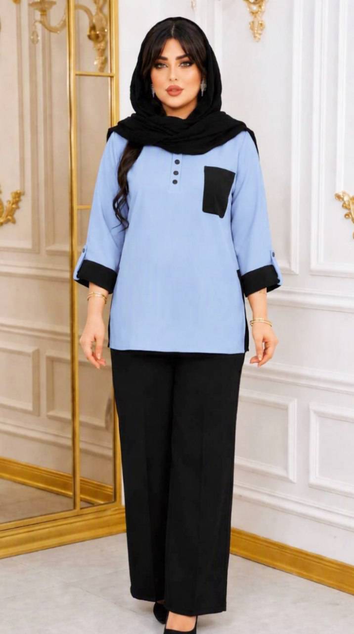 ست مانتو و شلوار پیوند