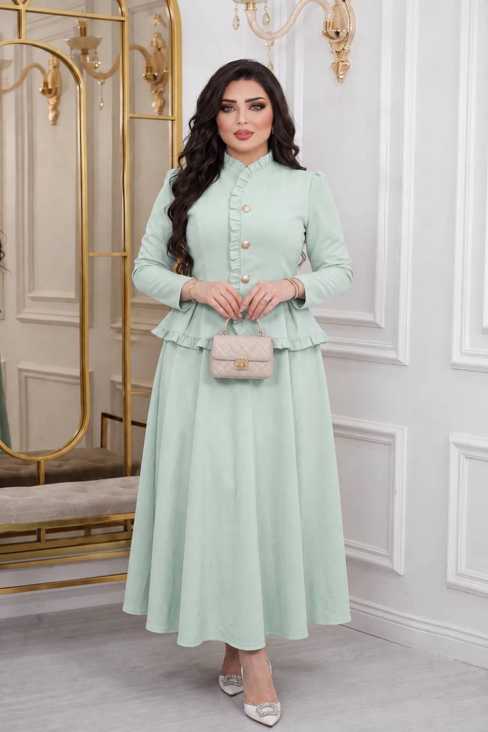 ست کت و دامن عروسک