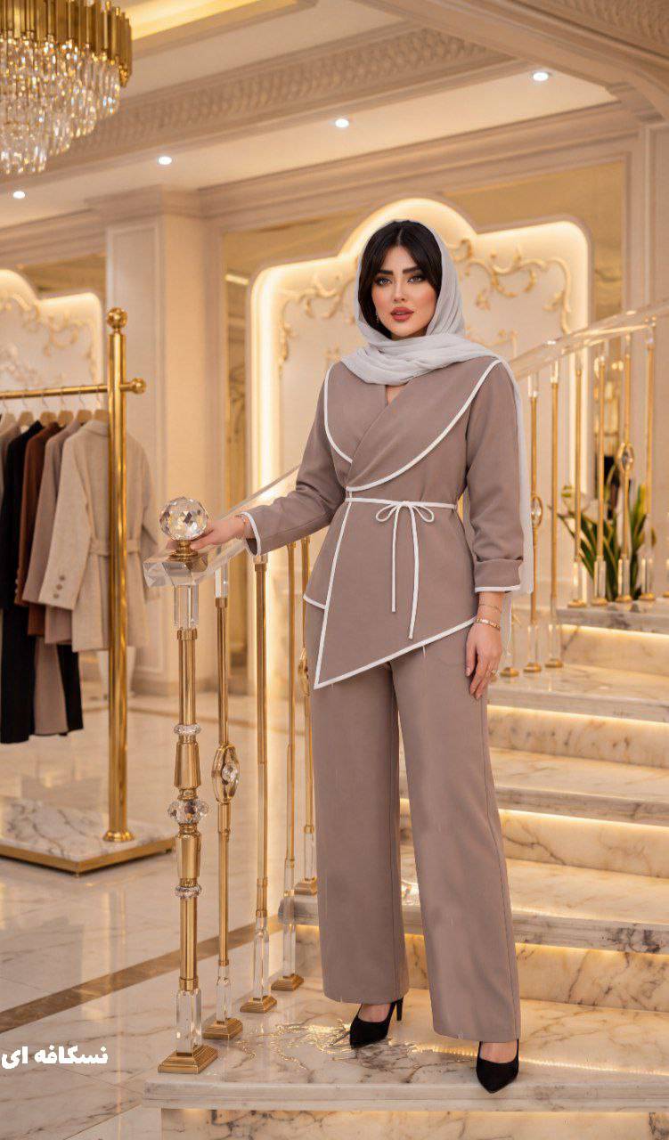 ست مانتو و شلوار مازراتی مهدیه