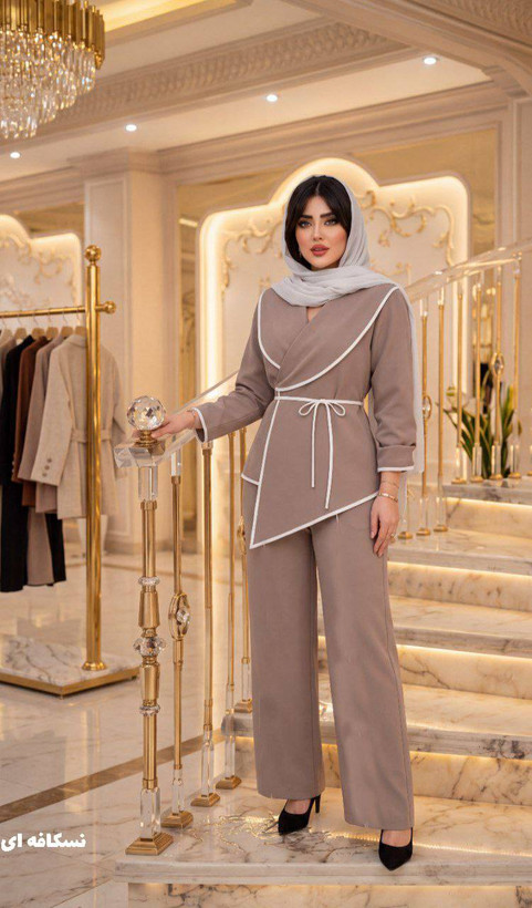 ست مانتو و شلوار مازراتی مهدیه