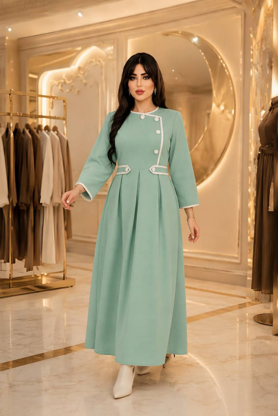 پیراهن بلند آذین