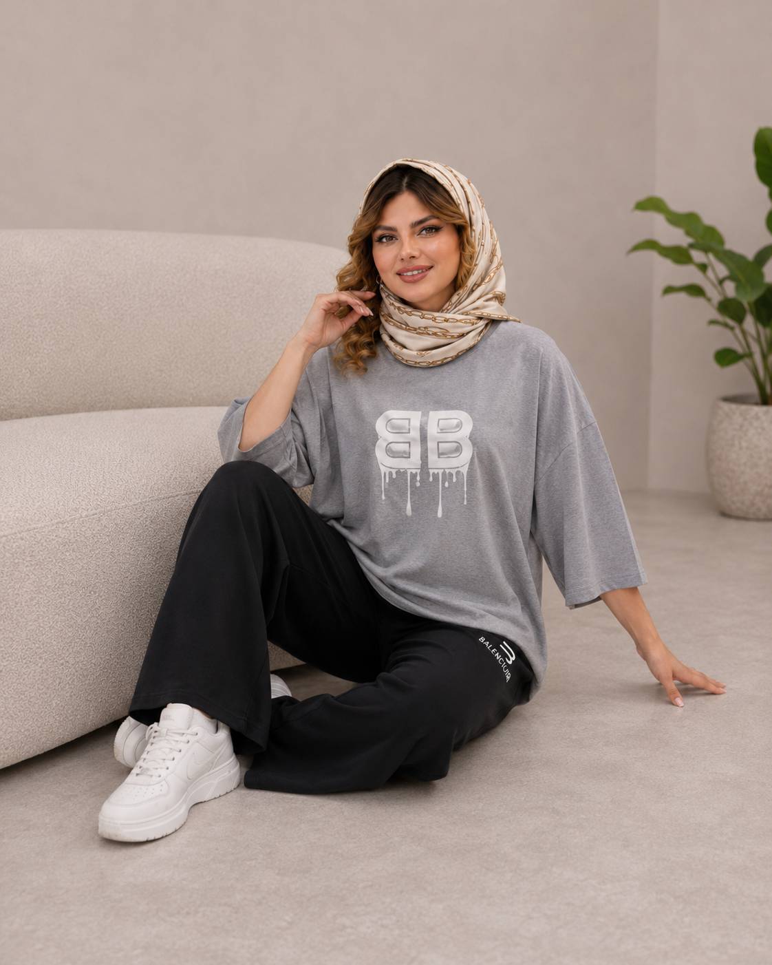 ست تیشرت و شلوار BB