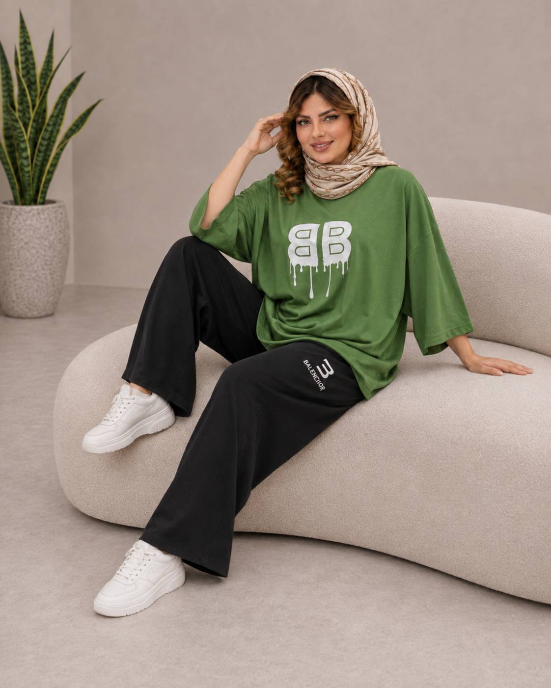 ست تیشرت و شلوار BB