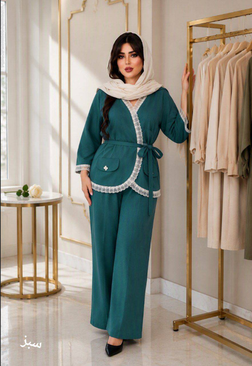 ست مانتو و شلوار مازراتی فاطمه