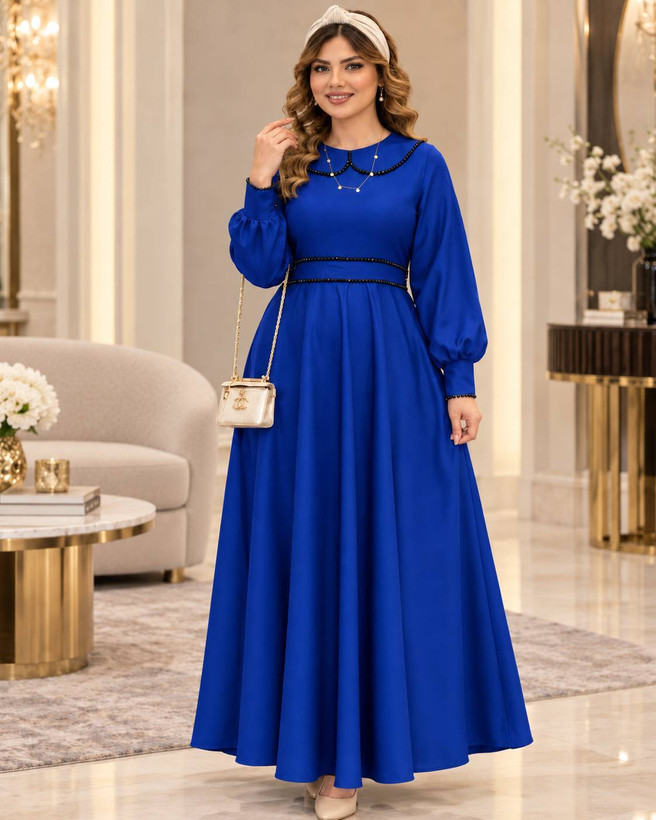 پیراهن بلند مروارید