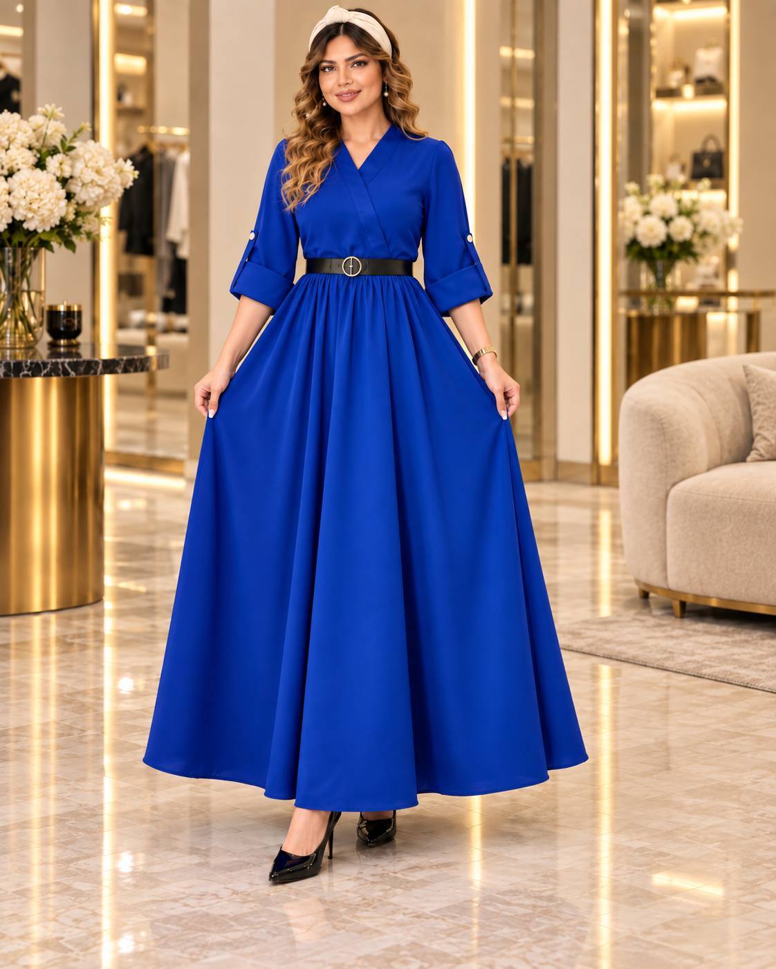پیراهن بلند آنجولینا