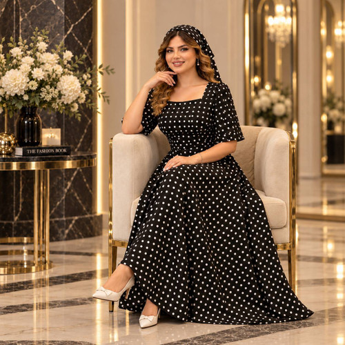 ست پیراهن و مینی اسکارف گلاله