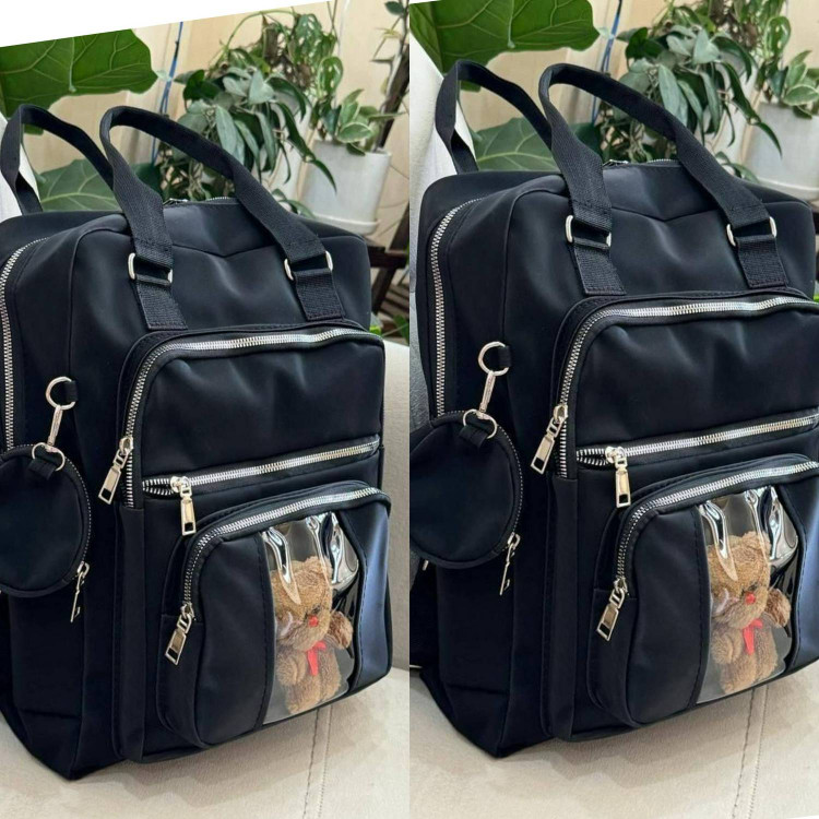 کیف کوله دانشجویی عروسکی