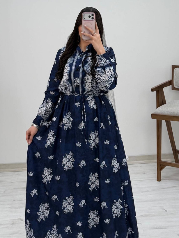 پیراهن ساحلی زنبق