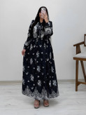 پیراهن ساحلی زنبق
