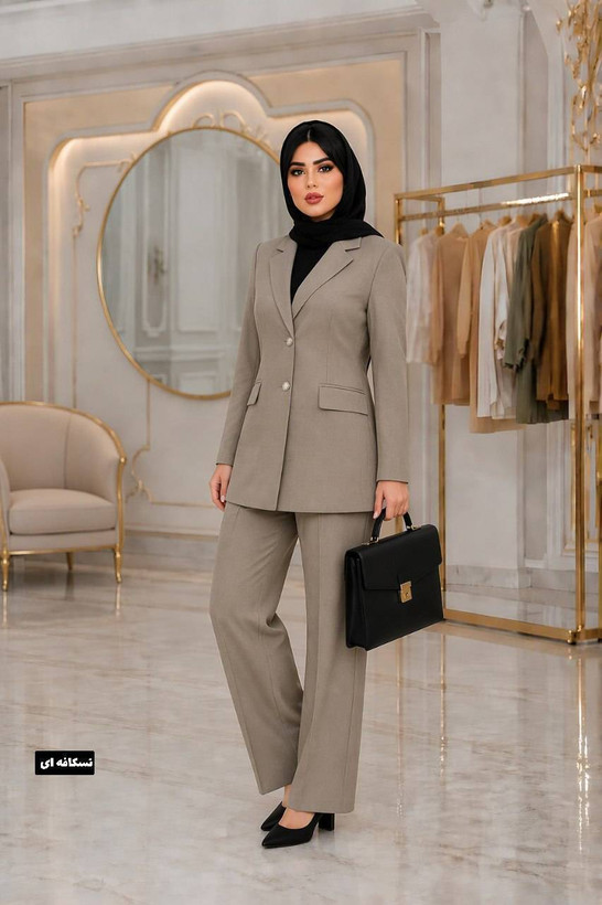 ست مانتو و شلوار اداری